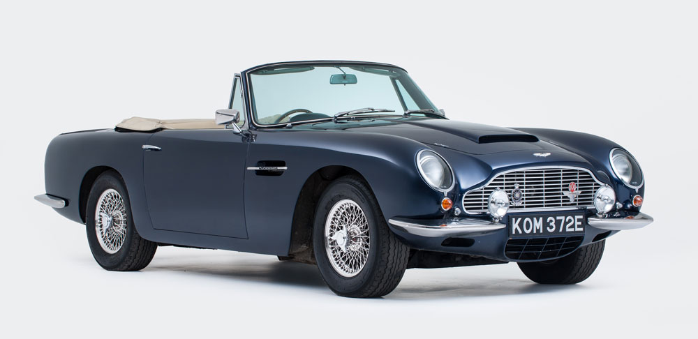 Aston Martin DB6 Volante - Ph Courtesy of allastonmartin.com and Byron International