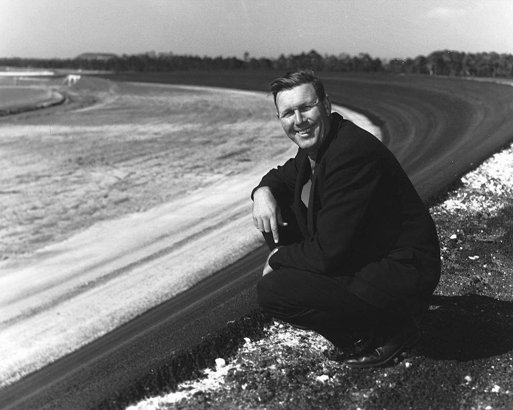 Bill Sr during Daytona construction