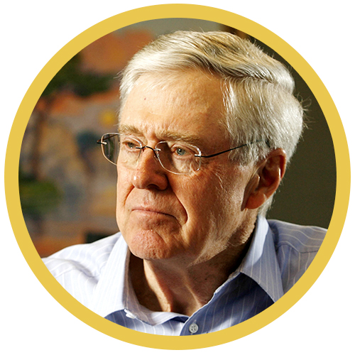 Charles Koch, Koch Industries - Ph: PA