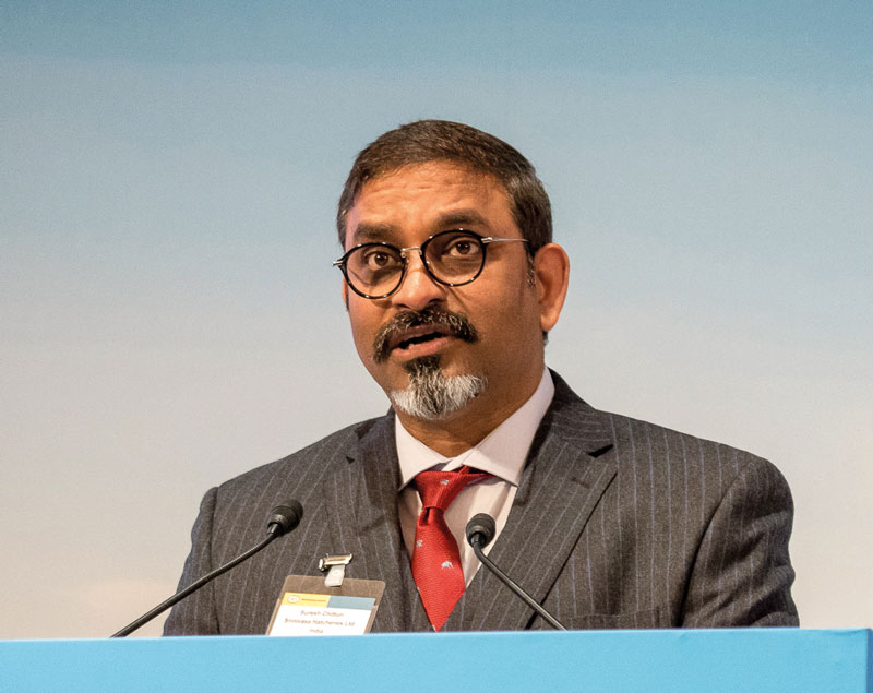 Suresh Chitturi, vice chairman and managing director of Hyderabad-based second-generation poultry giant Srinivasa Farms