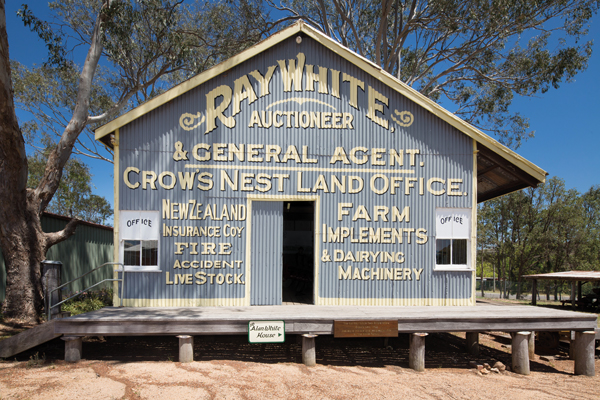 The Crows Nest Shed where it all began: “I get goose bumps every time I come to this place,” says Brian White