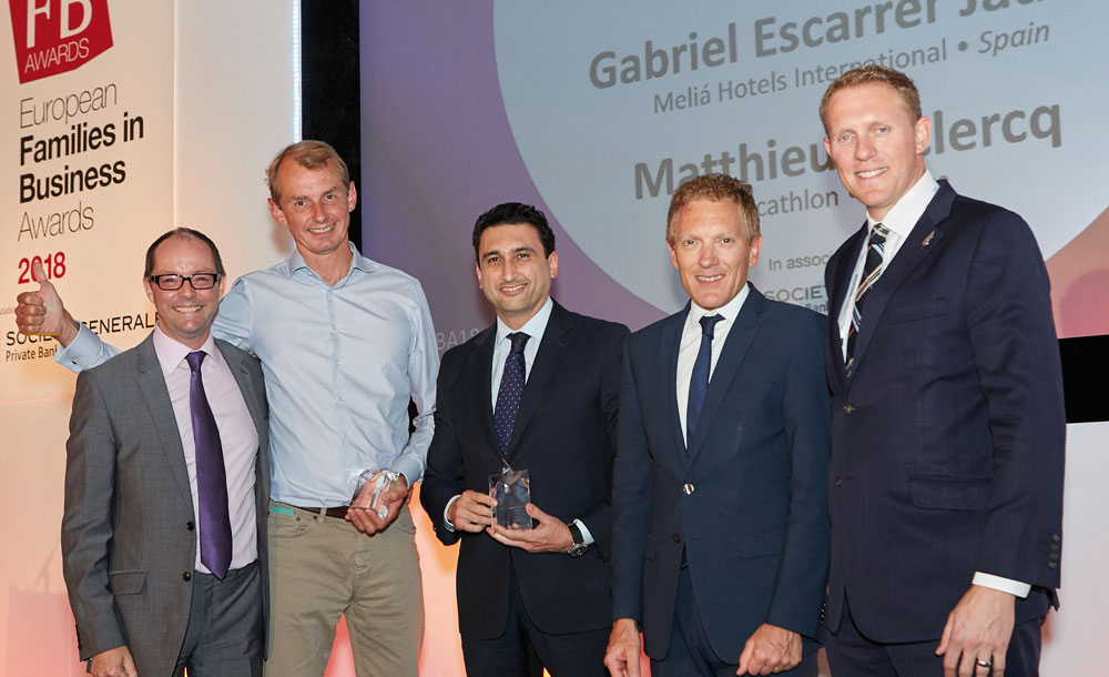(L-R) Tim Jenkins, Matthieu Leclercq, José Gras, Jean-François Mazaud and Nicholas Moody