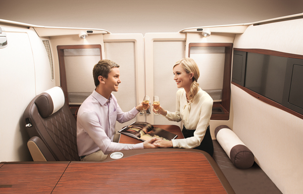 SINGAPORE AIRLINES suite