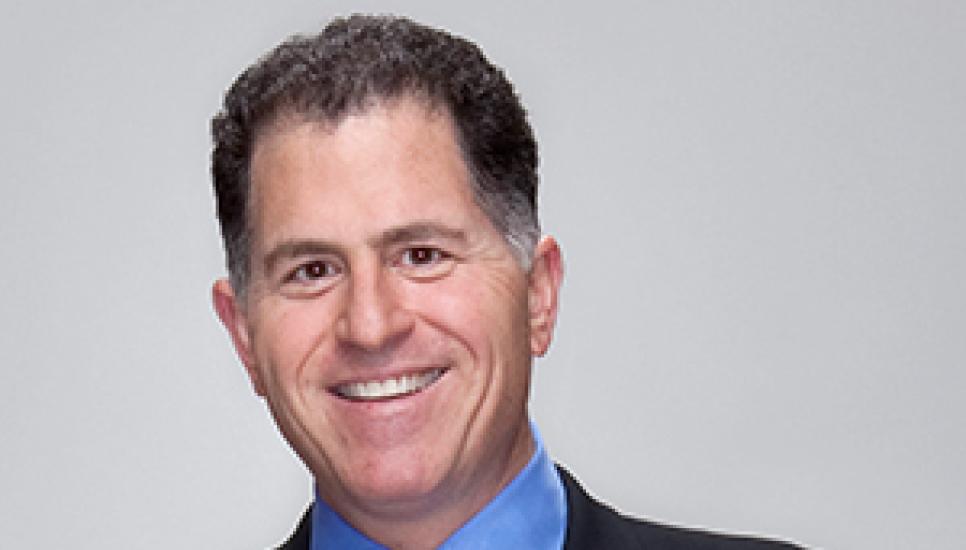 American billionaire businessman and philanthropist Michael Dell,