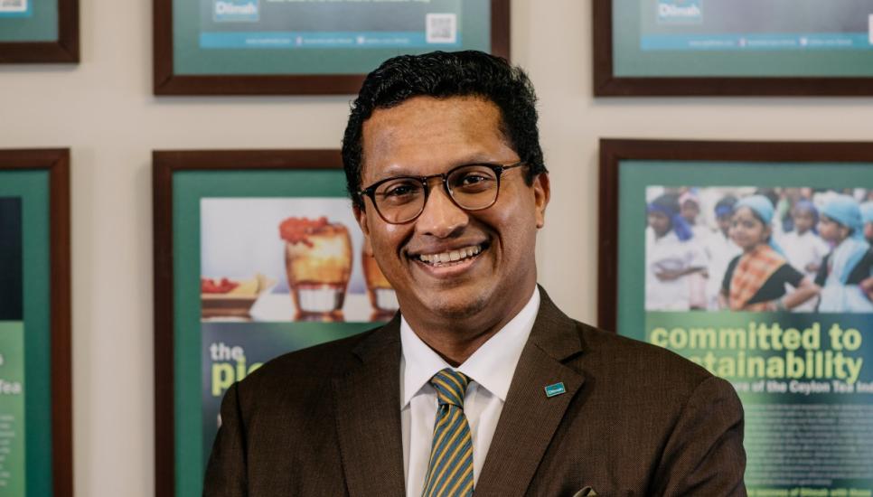 Dilhan C Fernando is the next-generation chief executive of the Sri Lankan family business Dilmah Tea.