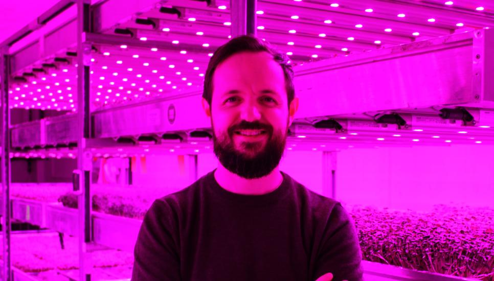 Jamie Burrows, co-founder and chief executive of Vertical Future