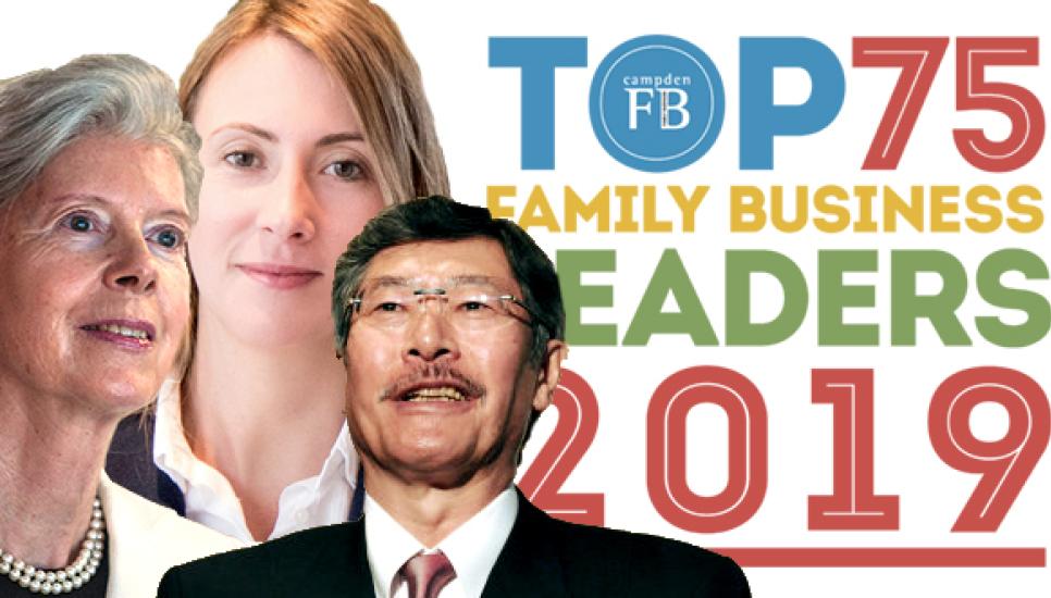 TOP 75 FAMILY BUSINESS LEADERS 2019: EUROPE