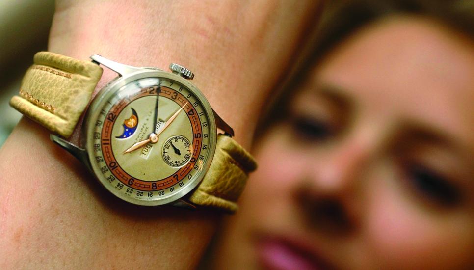 A 1929 Patek Philippe, valued at $1.5 million by Sotheby's