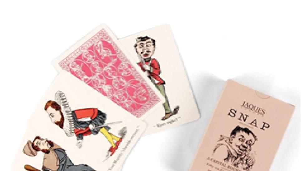 Card games by Jaques of London ? Snap and Happy Families
