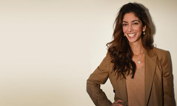 Iranian-born Next Gen Leila Zakhem.