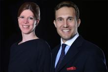 Frederik Bjorn and Clare Hetherington of law firm Payne Hicks Beach
