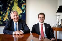 Prof. Reinhard Walter and Victor Von Waldberg