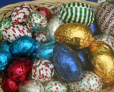 Easter eggs