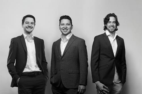 StrongRoom AI’s Max Mito, Chris Durre and Kieran Start